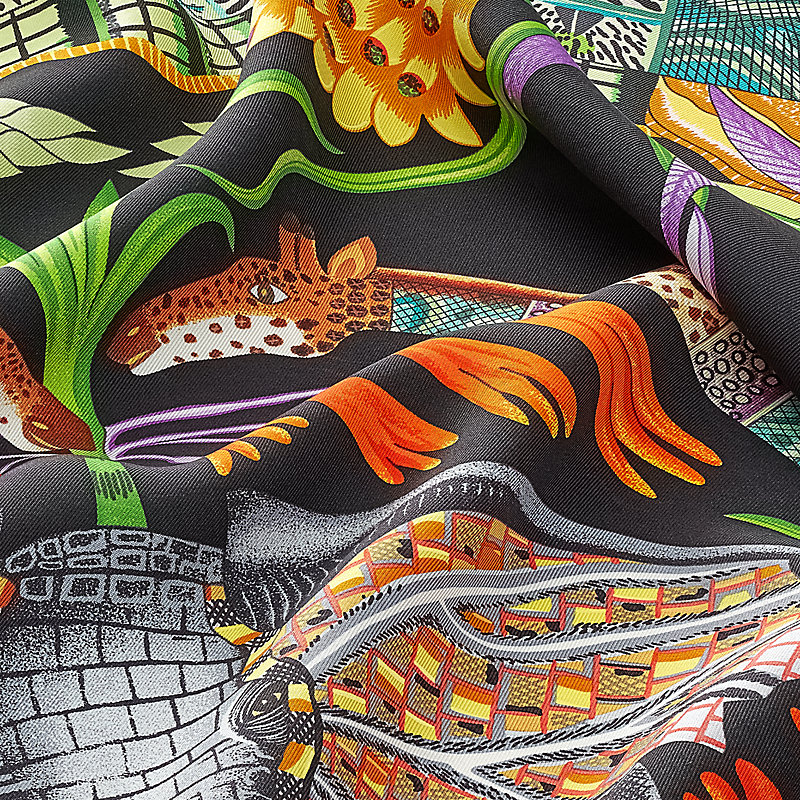 La Marche du Zambeze wash scarf 90 | Hermès Malaysia